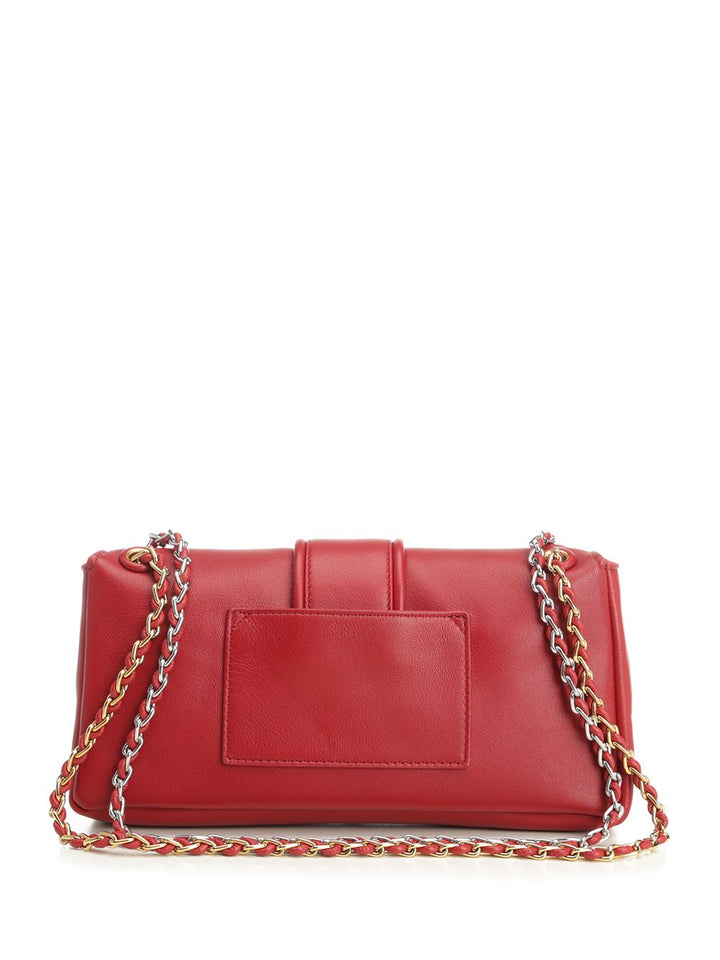 Jacquemus Bambino Chaine Shoulder Bags - Rosso | 167bd57d484a5131bfe8f37d8313f971732dcc2e