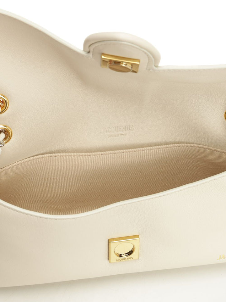 Jacquemus Le Bambino Chaine Shoulder Bags - Bianco | 653e088ea76add8762d677d35014efbd280fe2db