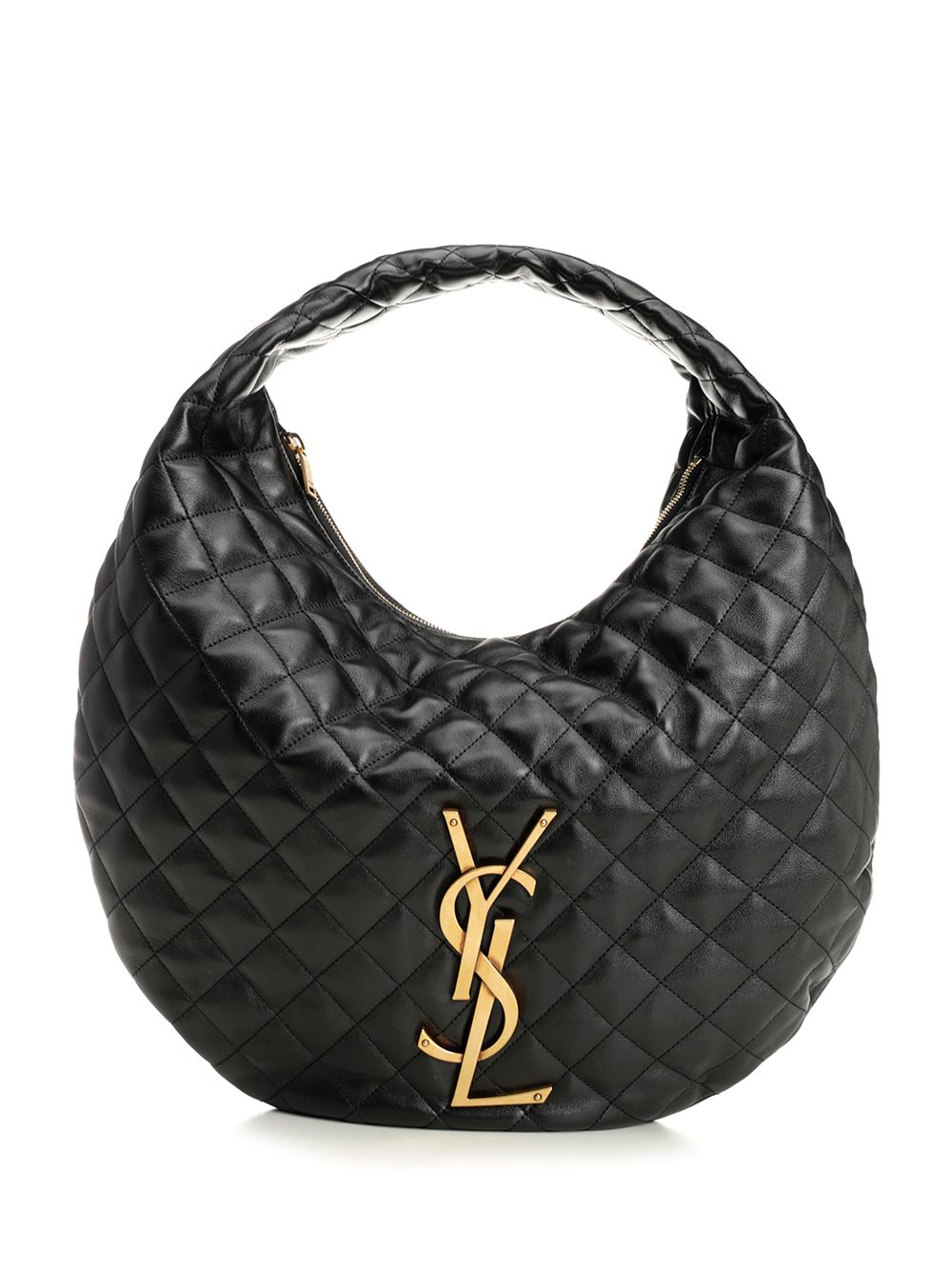 Saint Laurent Ysl Bo Icare Hobo Shoulder Bags - Nero | 0ce713ad8544744dd2c11c5826d89562ff3cc56f