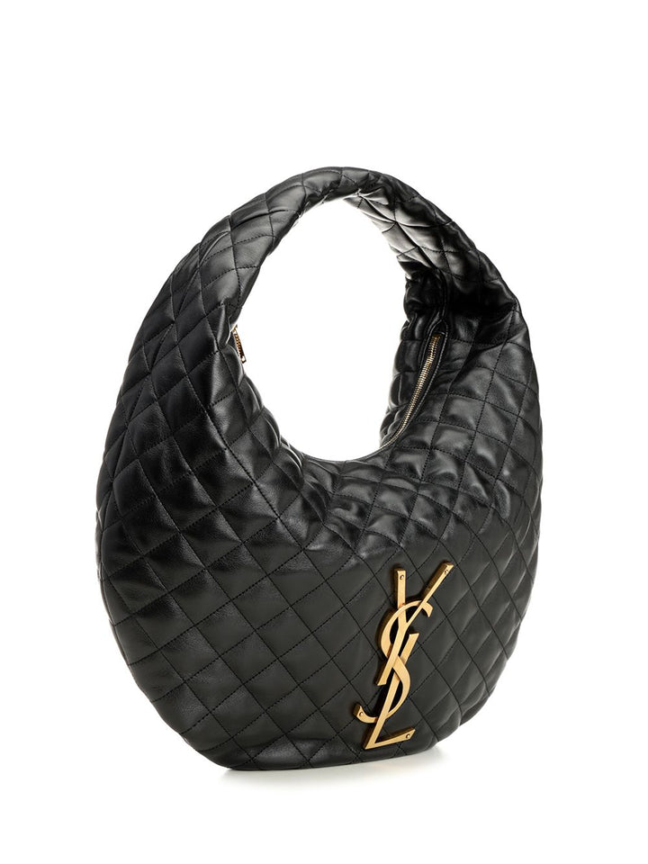Saint Laurent Ysl Bo Icare Hobo Shoulder Bags - Nero | ef9381fe188622e17f095dfe47d471a1500919a2