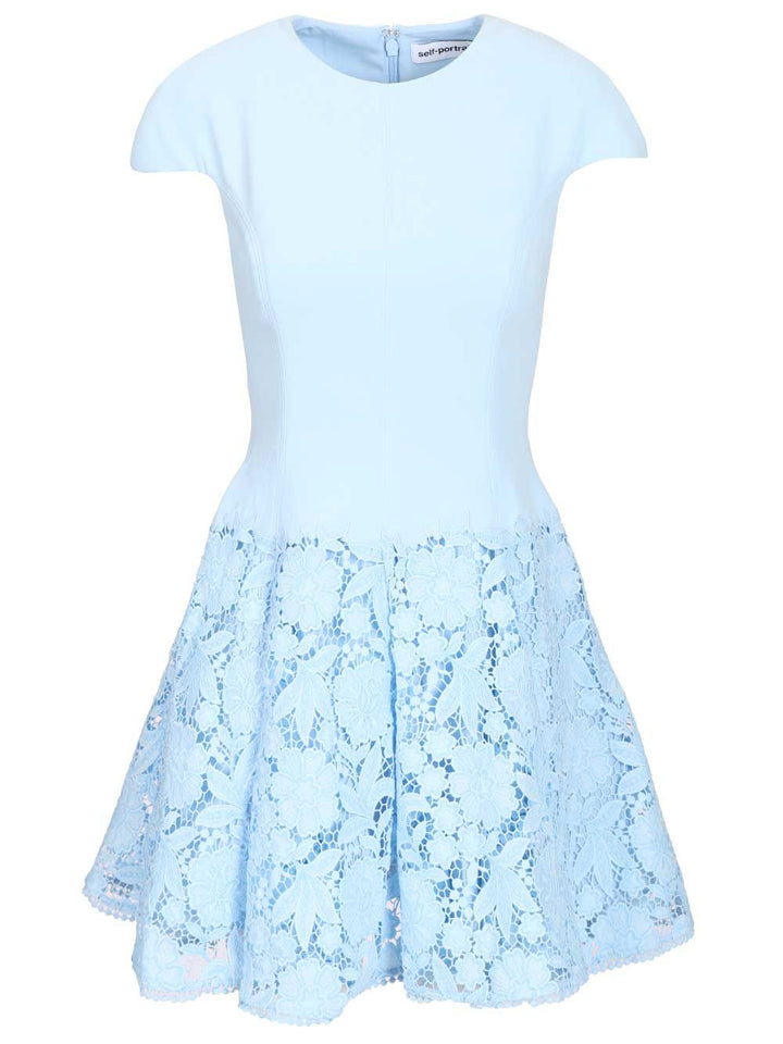 Self-Portrait Mini Dress Abiti - Light blue | 889be8ba55d3c7015c19c639419a6a2332de21da