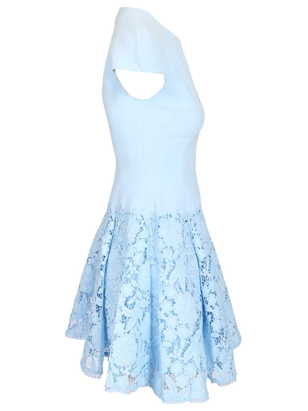 Self-Portrait Mini Dress Abiti - Light blue | 2cfa56048fca79606495329006d6d391e6e551aa