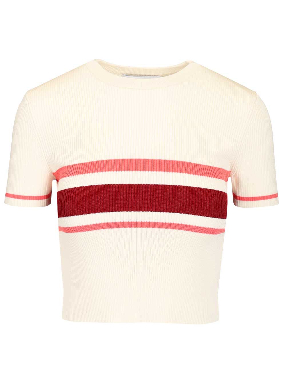 Self-Portrait Knit Top Knitwear - Bianco | 1df6e5d3e9267b0ce87fcd258281079c350b6b37