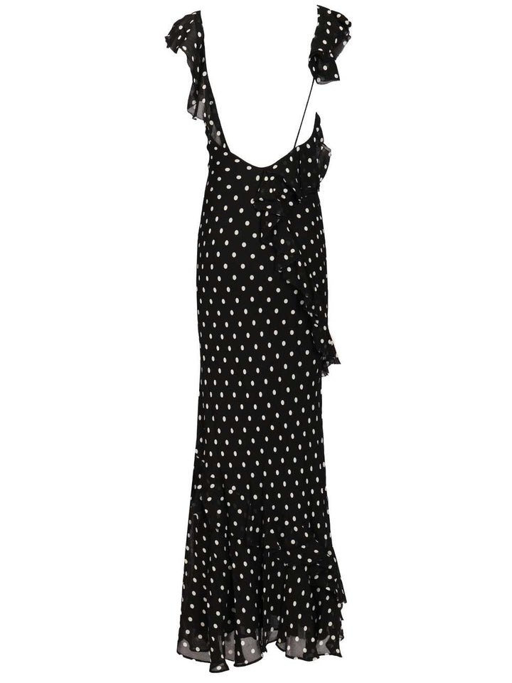 Self-Portrait Long Dress Abiti - Nero | 2c9de8888a3574723d084b774c2c90ba816c341b