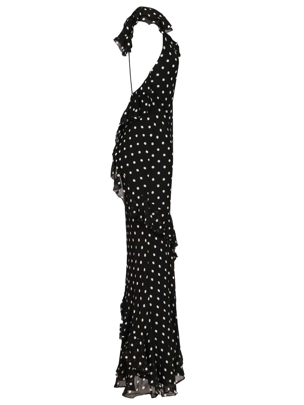 Self-Portrait Long Dress Abiti - Nero | 29385dd737e1ab86885556d059913bda1104a681