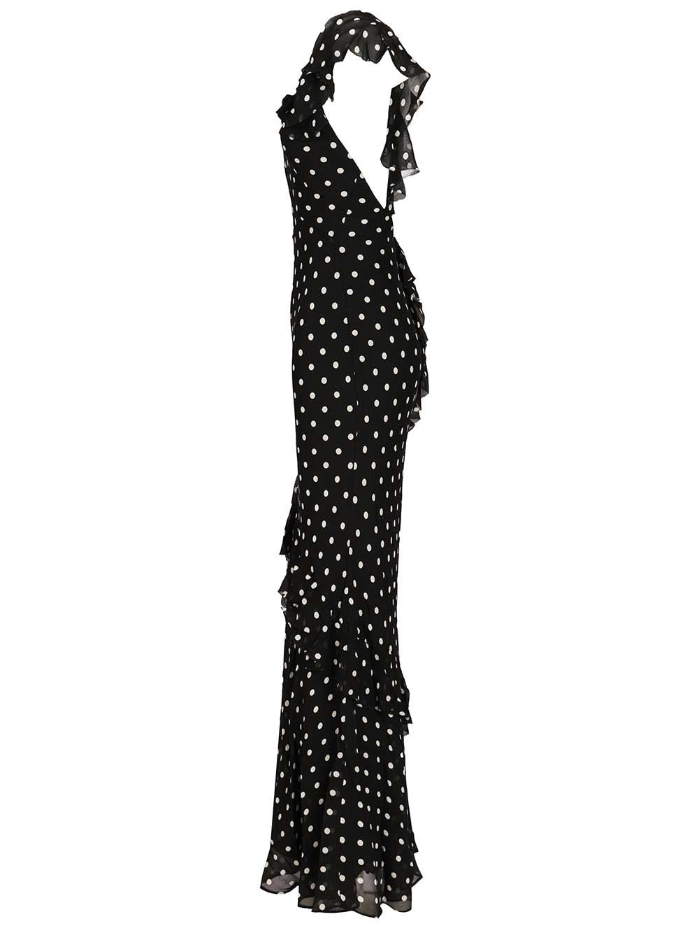 Self-Portrait Long Dress Abiti - Nero | c384ba8703d6940744c4e22ac9cbf2945b2c771c