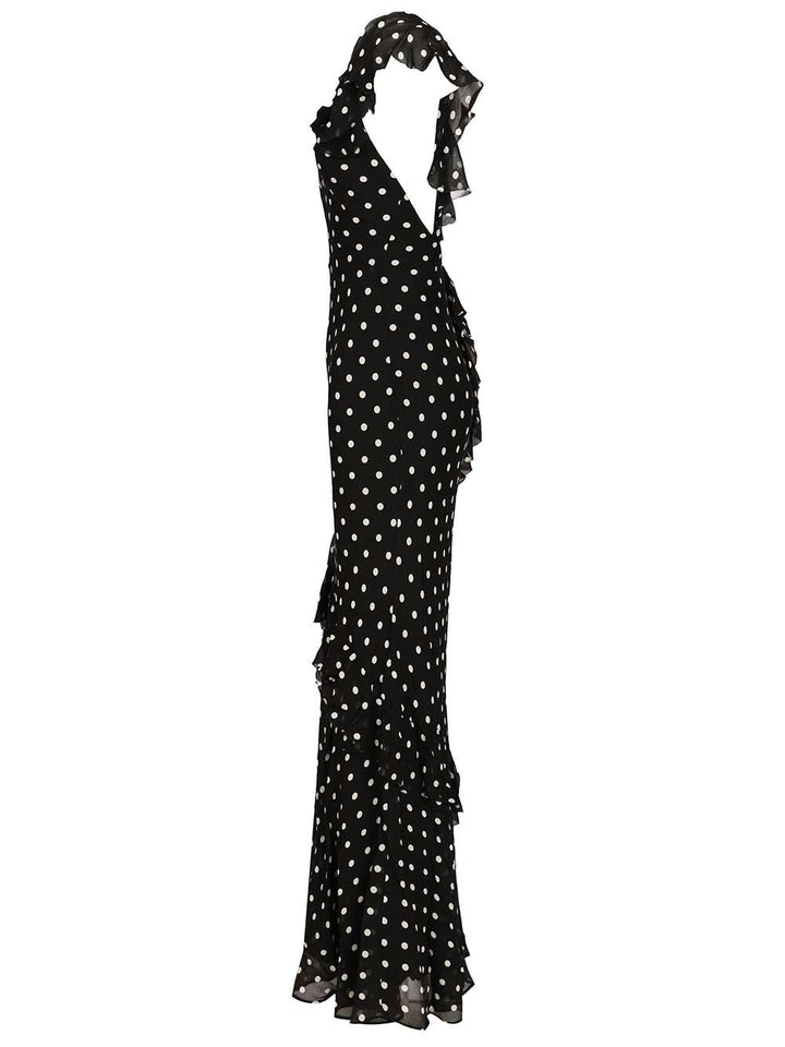 Self-Portrait Long Dress Abiti - Nero | c384ba8703d6940744c4e22ac9cbf2945b2c771c