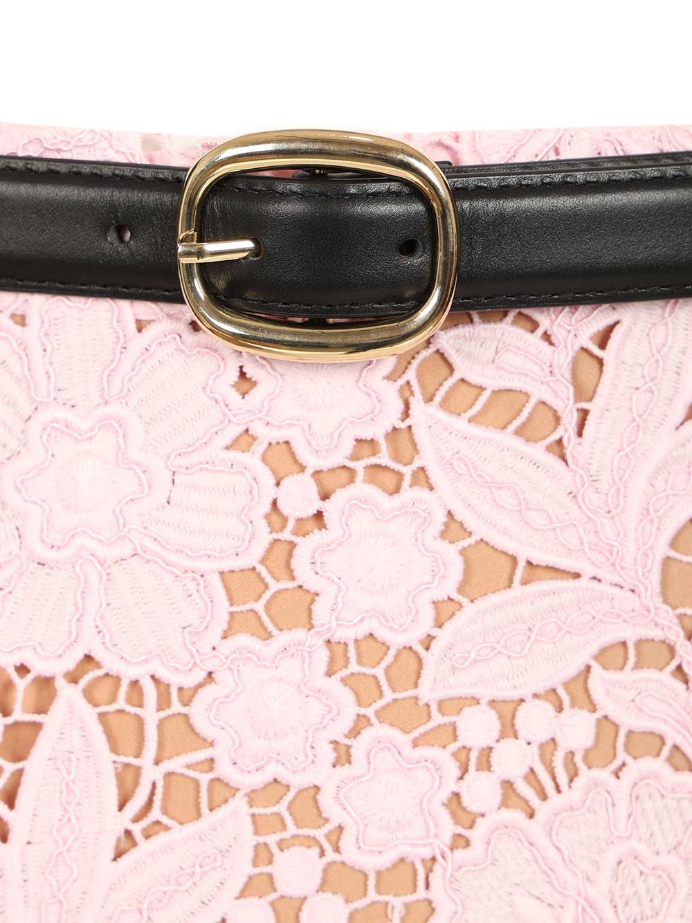 Self-Portrait Pink Lace Pencil Skirt Gonne - Rose | b22cb72262392cba834da4be4136aaffeac0f7cc
