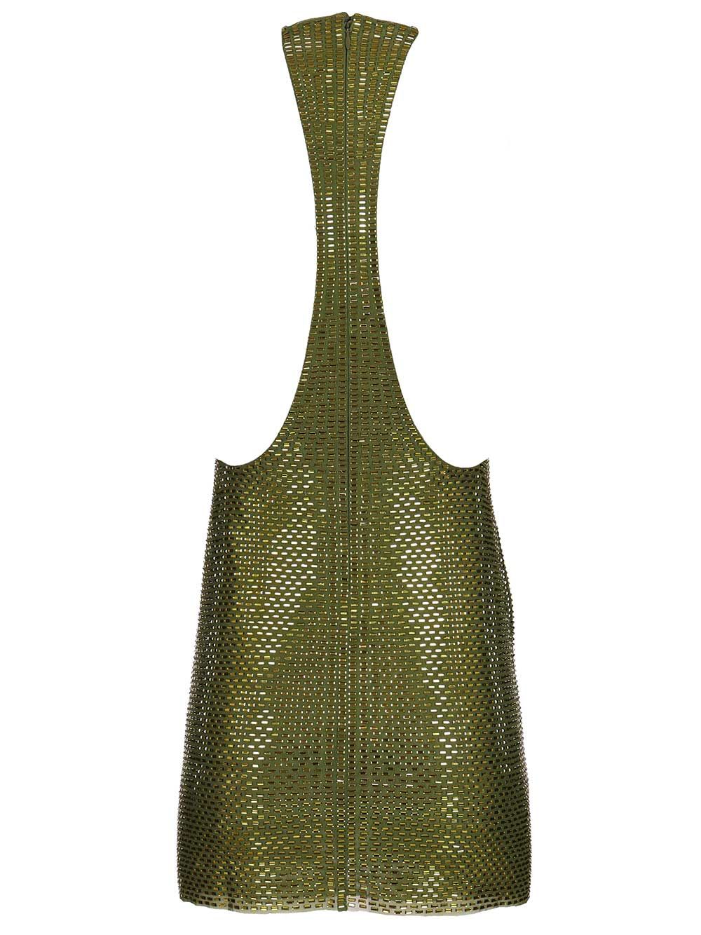 Self-Portrait Mini Dress Abiti - Verde | bd11691a7a4d46644c501a866a89cb61897072b1