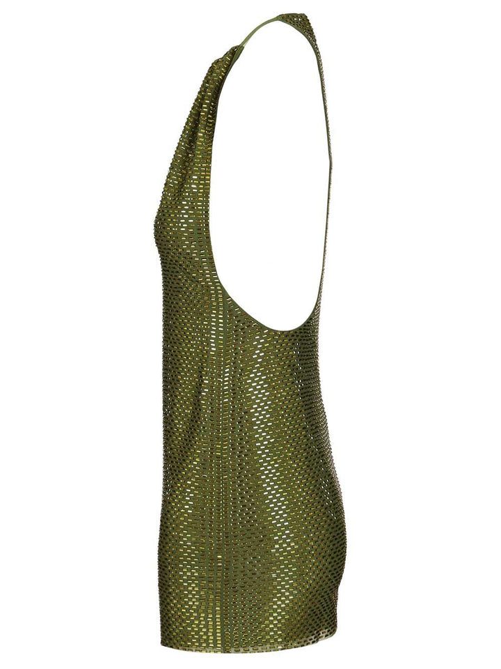 Self-Portrait Mini Dress Abiti - Verde | 63dd834fe2fad59377935ee736a46ca7029a8b69