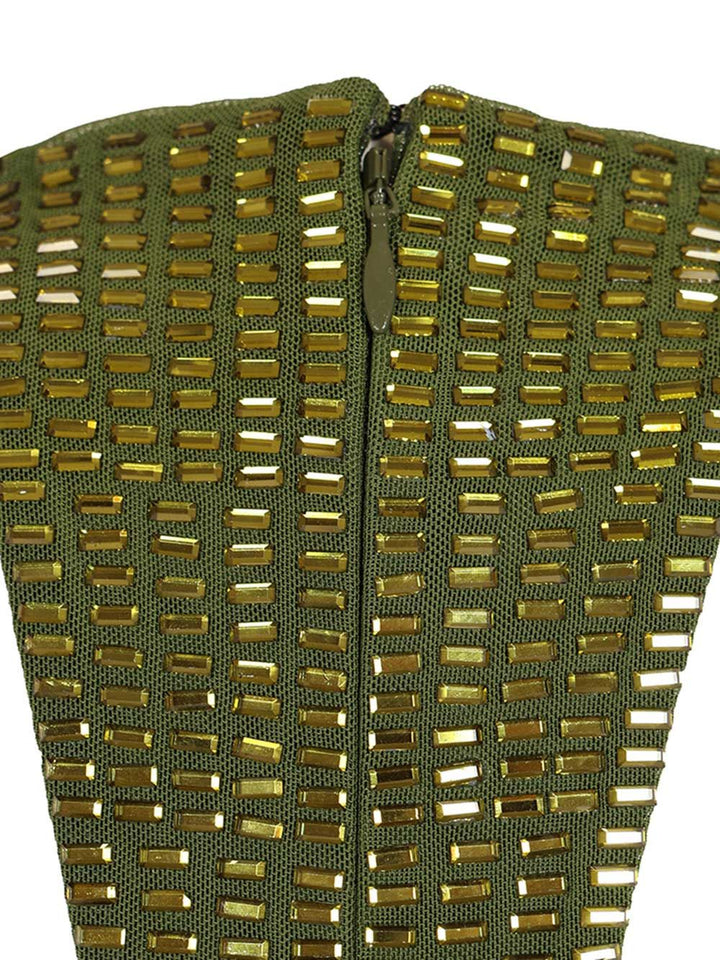 Self-Portrait Mini Dress Abiti - Verde | 4fea07d26878a28f74b2ba46a6754c0e7e94810d
