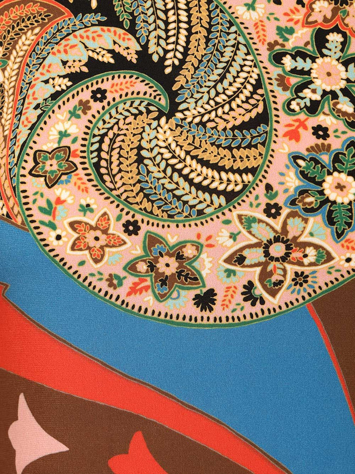 Etro Long-Sleeved Top With Paisley Print Top - Multicolor | 243348983d1edb3c1ce0c4f2f6178f900c27808b