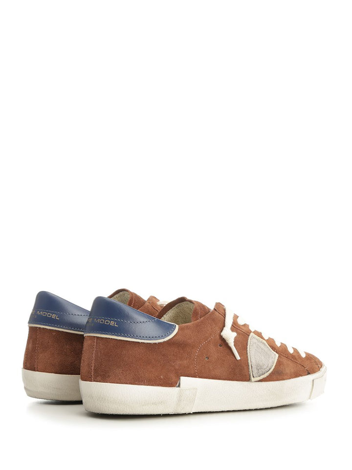 Philippe Model Prsx Low Man Sneakers - Marrone | e65d34eba6503951e57da520144c5c138a8728a4