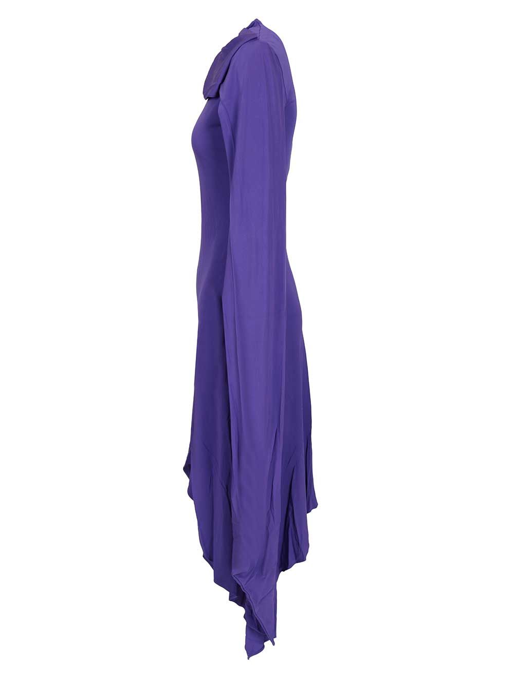 Acne Studios Layered Dress Abiti - Violet | 4e2e5f557263703b391483894476c44ed5cc0440
