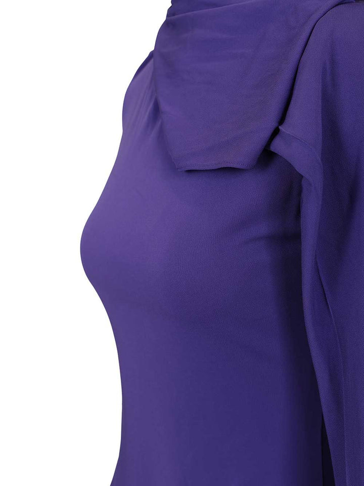 Acne Studios Layered Dress Abiti - Violet | dcabb852ef092ac87c925c30f74c365d5ade1b85