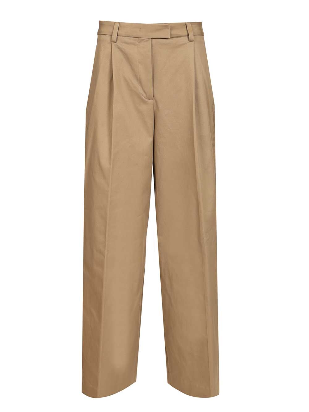 Thelatest Deva Trousers - Beige | 9845c066d3d5ac4075c9baa291441e220a82a3e8