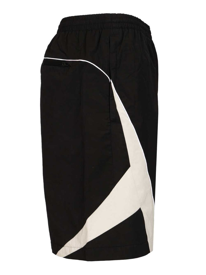 Acne Studios Casual Nylon Shorts Trousers - Nero | 51310b423304476bdfeef8db0adf396c18317d66