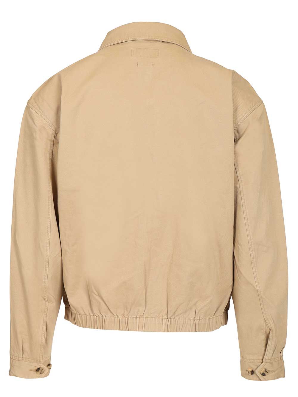 Polo Ralph Lauren Lined-Windbreaker Piece Dyed Cotton Twill Giacche - Beige | d18de82a9b2d2a24fa506f659979478f85540aa4