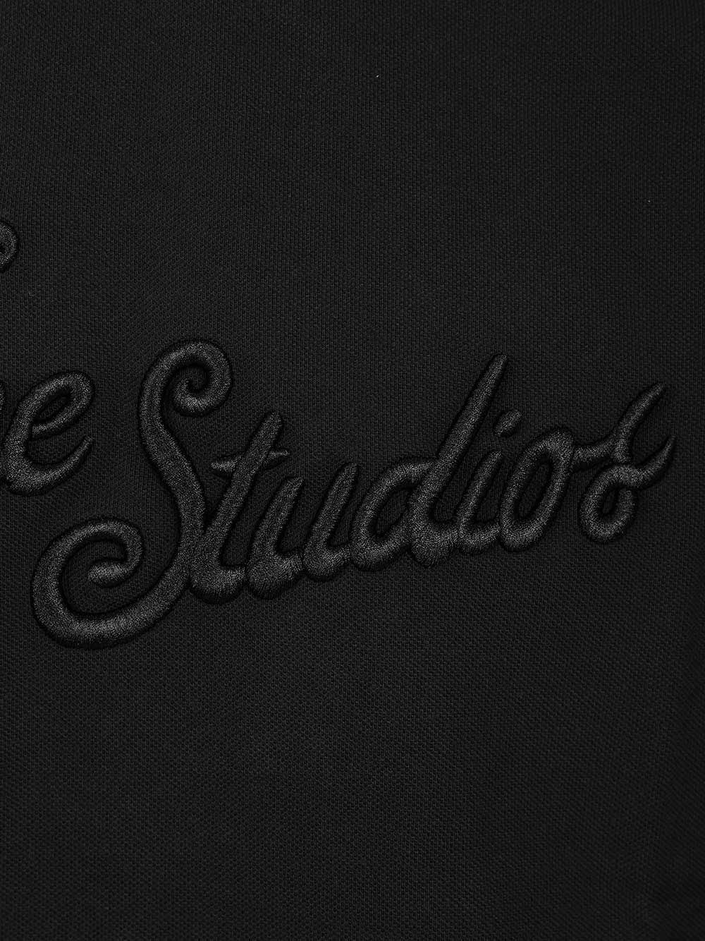 Acne Studios With Embroidered Logo T-Shirt - Nero | e567022e97e1acbc7acb1696c39eb99a3bce2a66