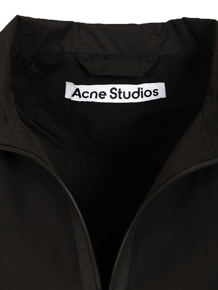 Acne Studios Technical Jacket With Logo Giacche - Nero | 2f8f0ad80103a8ca95216b84b44e578bef008aa4