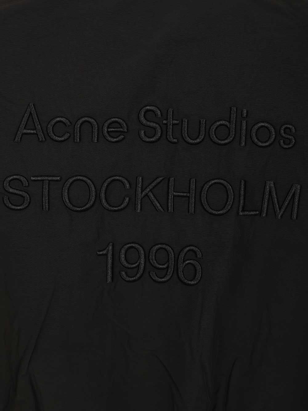 Acne Studios Technical Jacket With Logo Giacche - Nero | 4b14c6613a4c3350e835877e7895ccdb2a4d36f0