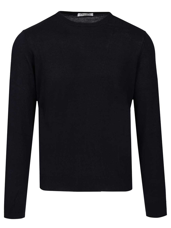 Al Duca D'Aosta Sweater In Cashmere And Silk Blend Knitwear - Blu | abffd236d01b07caa1d3cb051d6c2fb06d0e4bc4