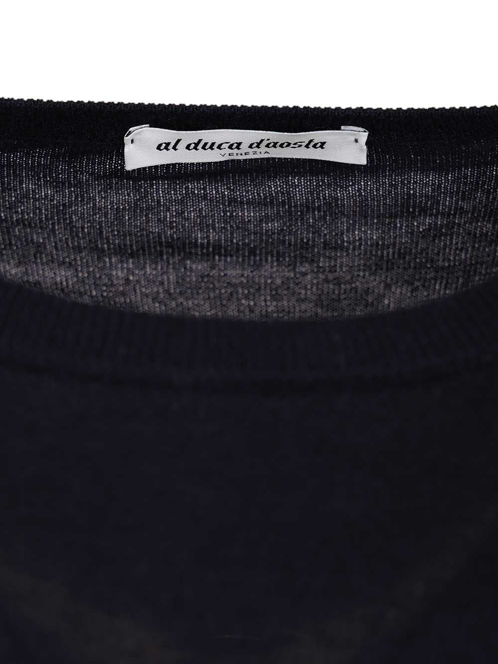 Al Duca D'Aosta Sweater In Cashmere And Silk Blend Knitwear - Blu | 84b7fd94dec2b9eeb47b67497137c848a3a75730