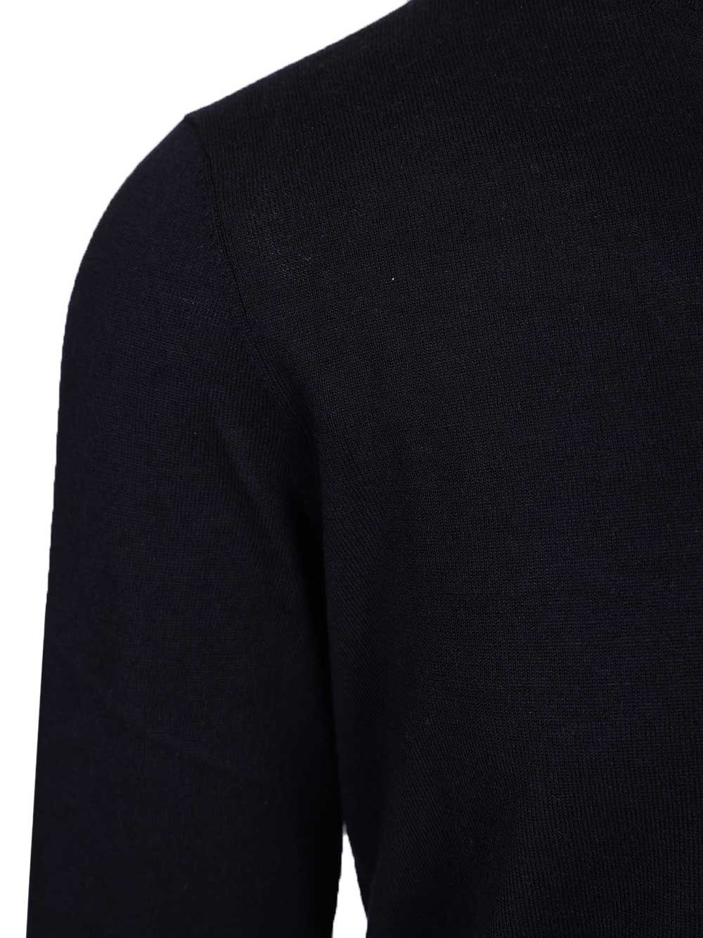 Al Duca D'Aosta Sweater In Cashmere And Silk Blend Knitwear - Blu | 8c3d5a9a56ddd28575b36ac9524d1740e6b42294