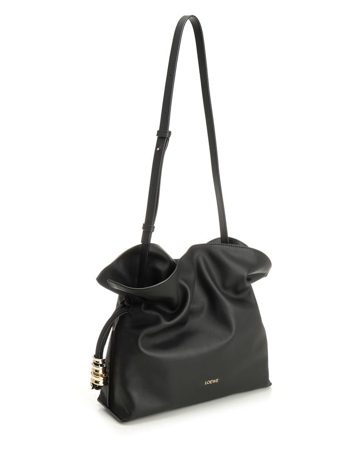 Loewe Flamenco Clutch Coil M Handbags - Nero | ac5de2386e62c33ad42218de9c54d15dcb2b721d