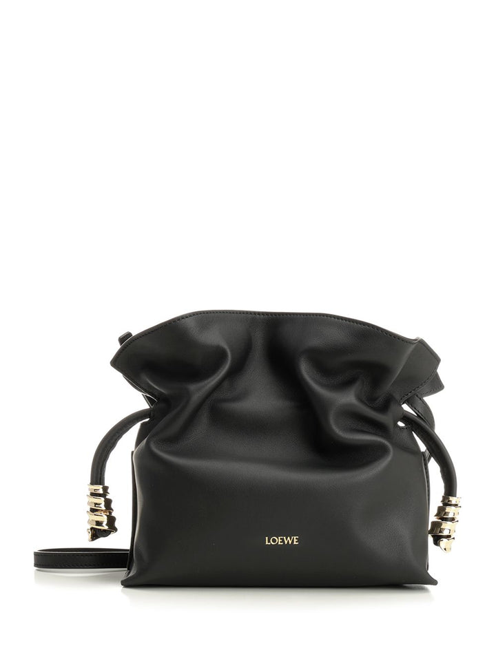Loewe Flamenco Clutch Coil Mini Handbags - Nero | 6a45ad0738d91c87bd7a6d4b9a8defc66a26d49c