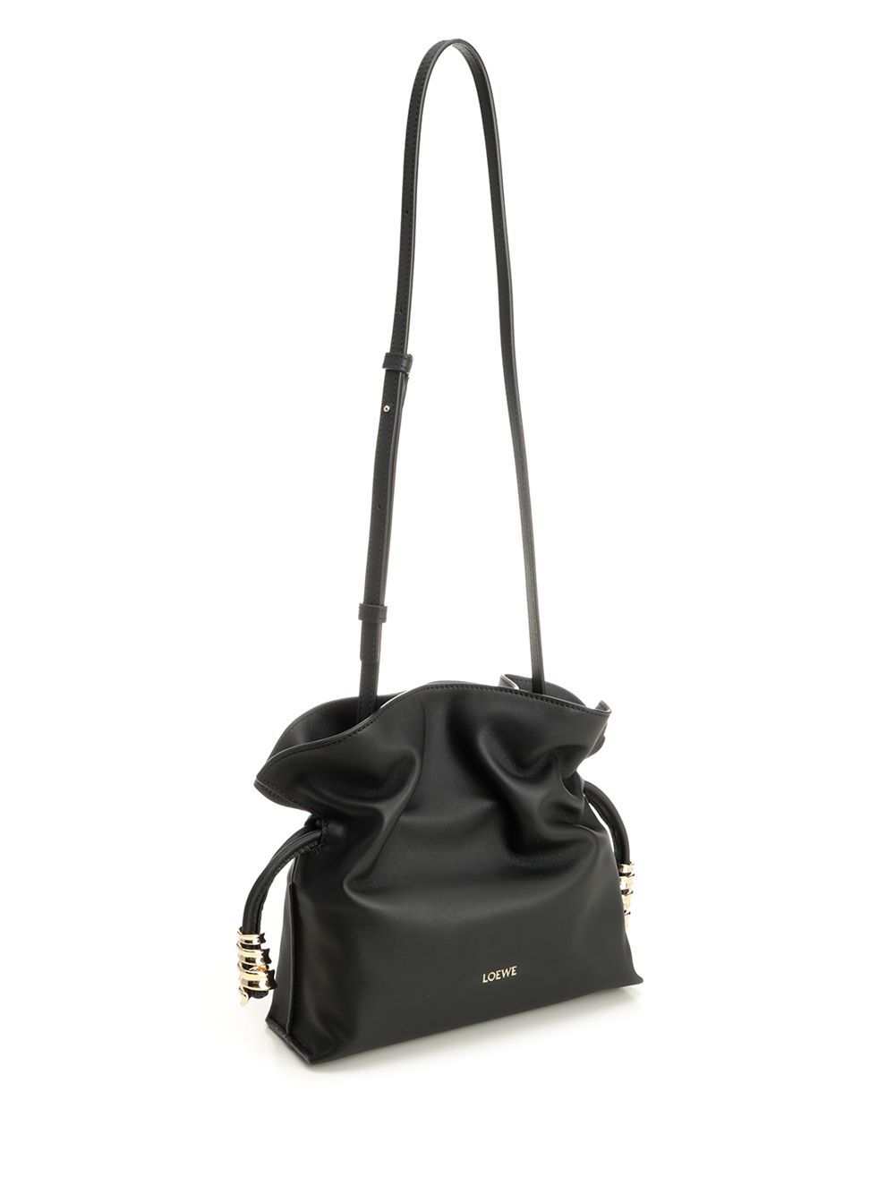 Loewe Flamenco Clutch Coil Mini Handbags - Nero | 0eeb92b36a031371a3488c940a6d97bee133caa7
