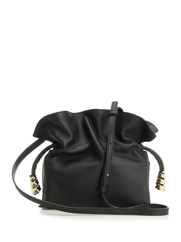 Loewe Flamenco Clutch Coil Mini Handbags - Nero | a0521e0557e3f6453437c794f18c6389a19123c0