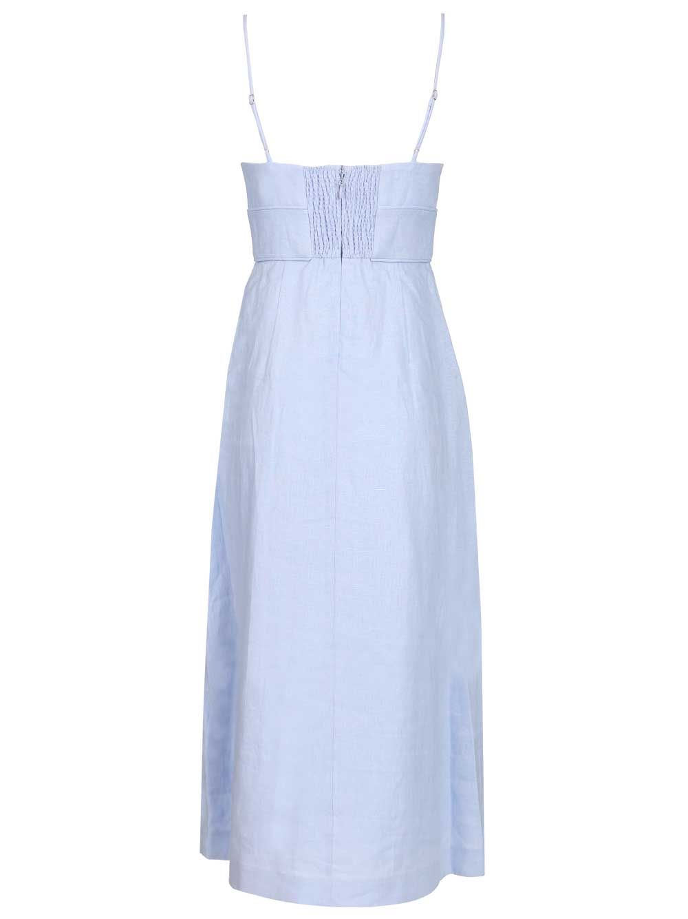 Zimmermann Luna Abiti - Light blue | 9958e355fdc72fa048af65e7c8a46ce9a04c6f4b