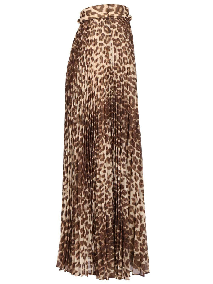 Zimmermann Pleated Skirt Gonne - Animalier | c2a5768fdd65c7698b518d7aa52d23a9ae266758