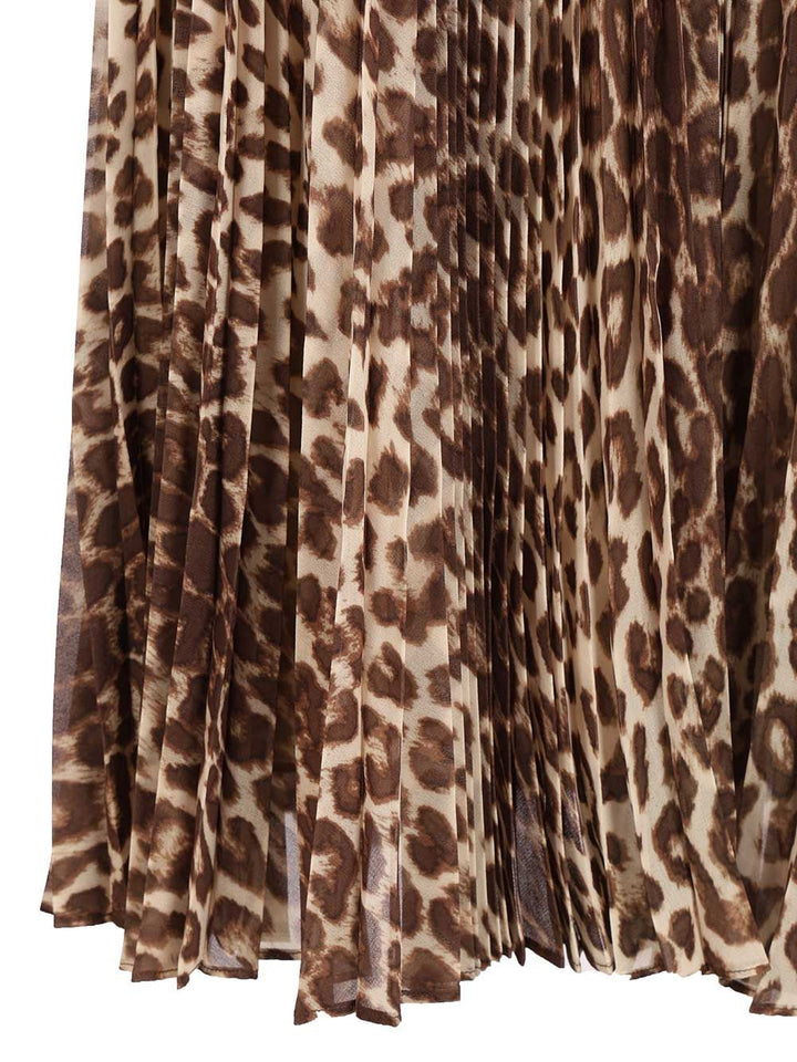 Zimmermann Pleated Skirt Gonne - Animalier | b88510132c3d0b39253597ef7aae7f29c5cb7145