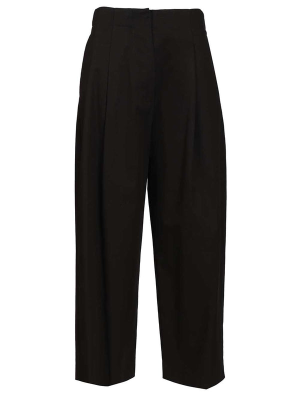 Loose Fitting Trousers Nero