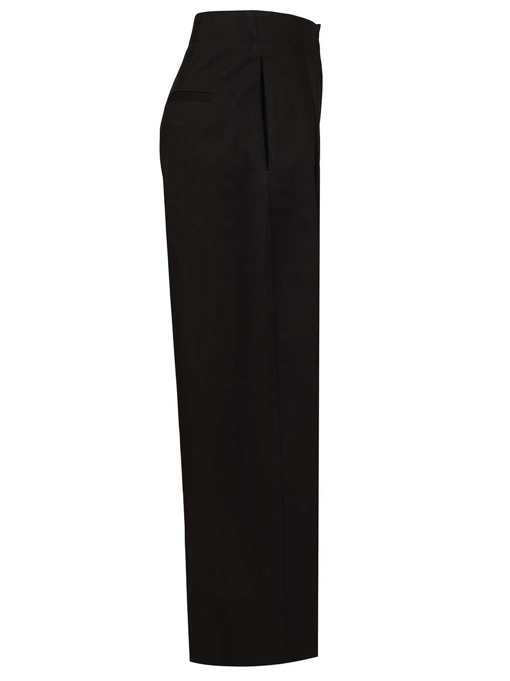 Al Duca D'Aosta Loose Fitting Trousers - Nero | 7568894decdbf0309a5869326e4fa4ae739736ed