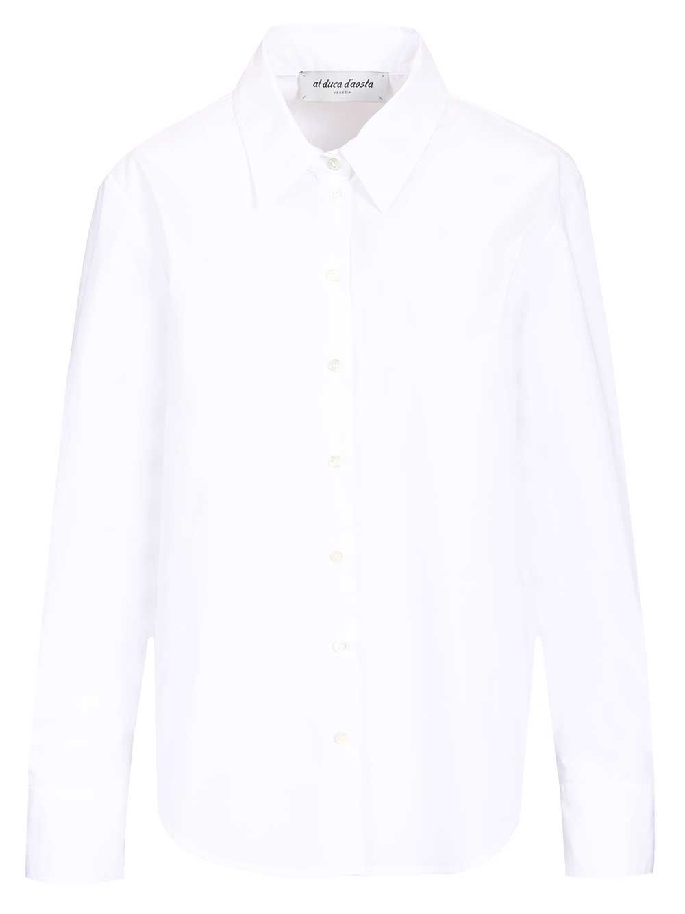 Al Duca D'Aosta Cotton Shirt Shirts - Bianco | 71da820eac116c9142fdd154143e7947a87698a8