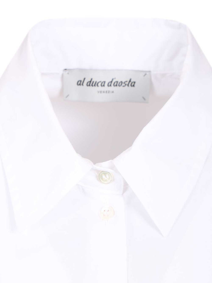Al Duca D'Aosta Cotton Shirt Shirts - Bianco | b3ea2c589456e401a9f2b0bca2086b8fdd2c7ae5