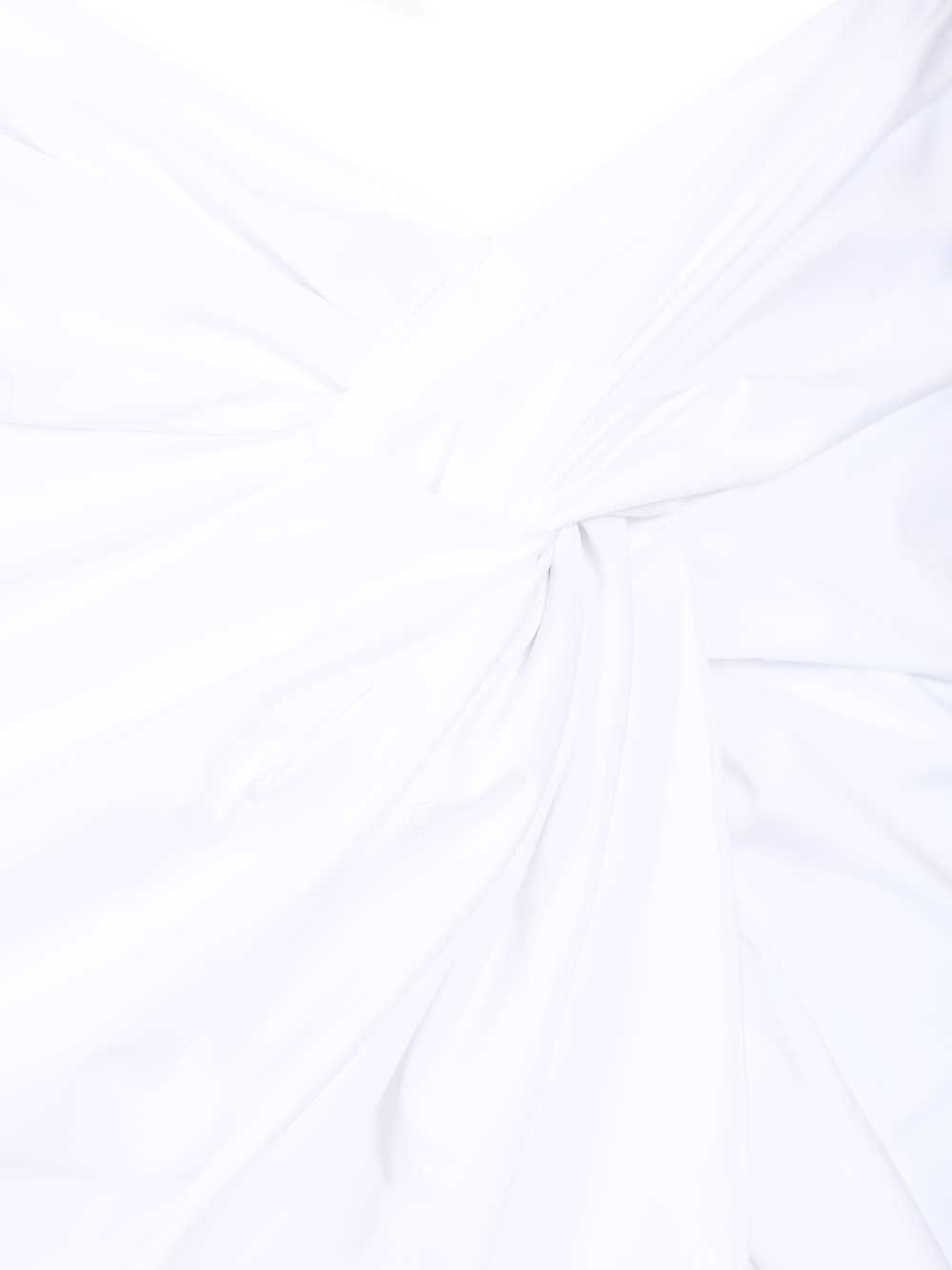 Federica Tosi Short Skirt With Knot Gonne - Bianco | b83914732eab101d1f47c9d5a7075140c4515689
