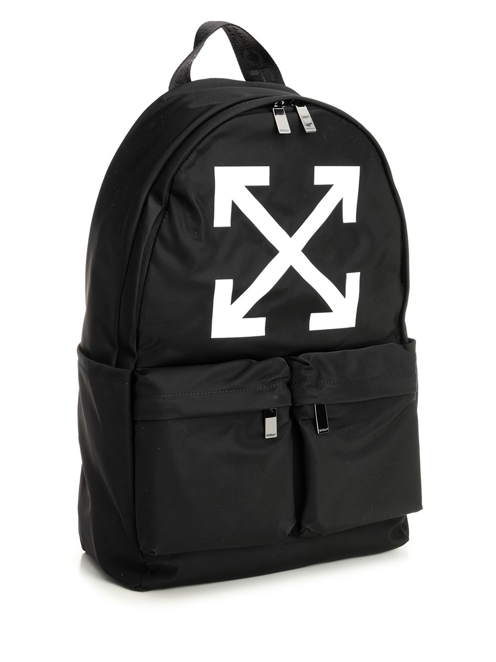 Off-White Arrow Print Backpack Zaini e Valigie - Nero | 4191ecd397ee2e7de86066a954ebc17199d66479