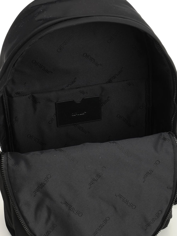 Off-White Arrow Print Backpack Zaini e Valigie - Nero | 00e30002a8b9acd3038e22fc12bd38dfb0ec2636