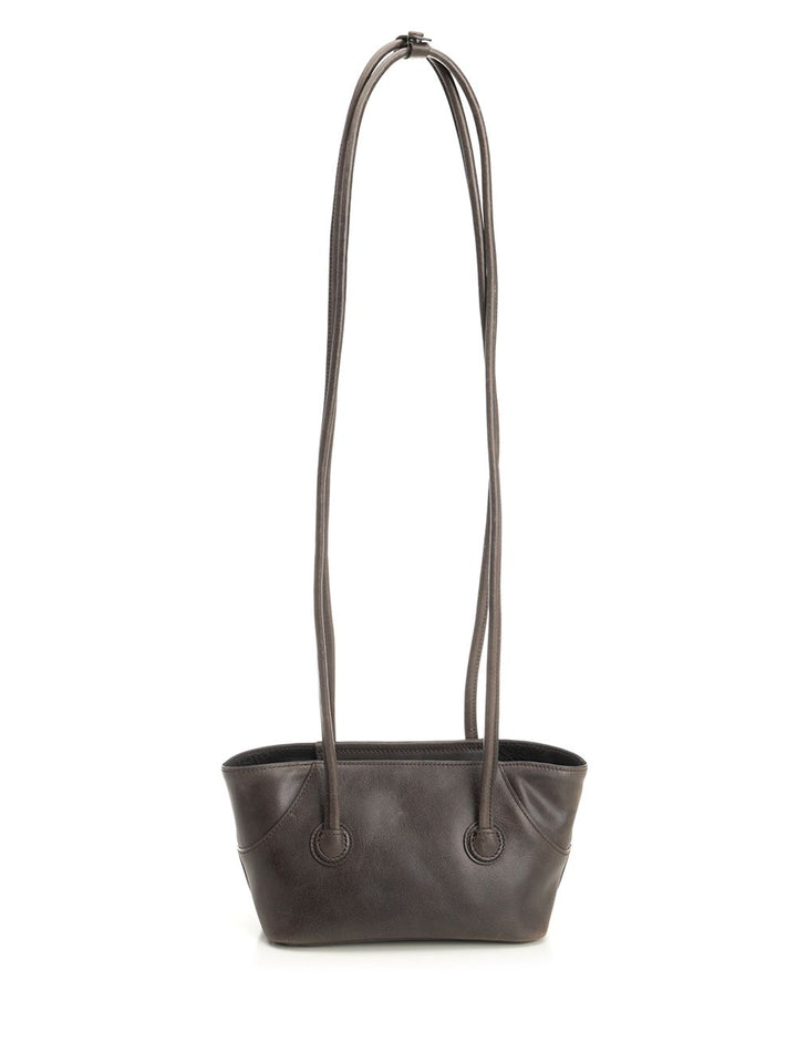 Margesherwood Boat Shopper Small Cow Leather. Crossbody Bags - Marrone | 8c69940a6c08efd2094c0c21d407f49483fb0d84