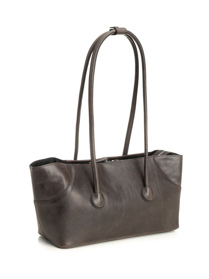 Margesherwood Boat Shopper Large Cow Leather. Handbags - Marrone | 94057ec3aad499d14b8ce1c2b74fb11938443ca3