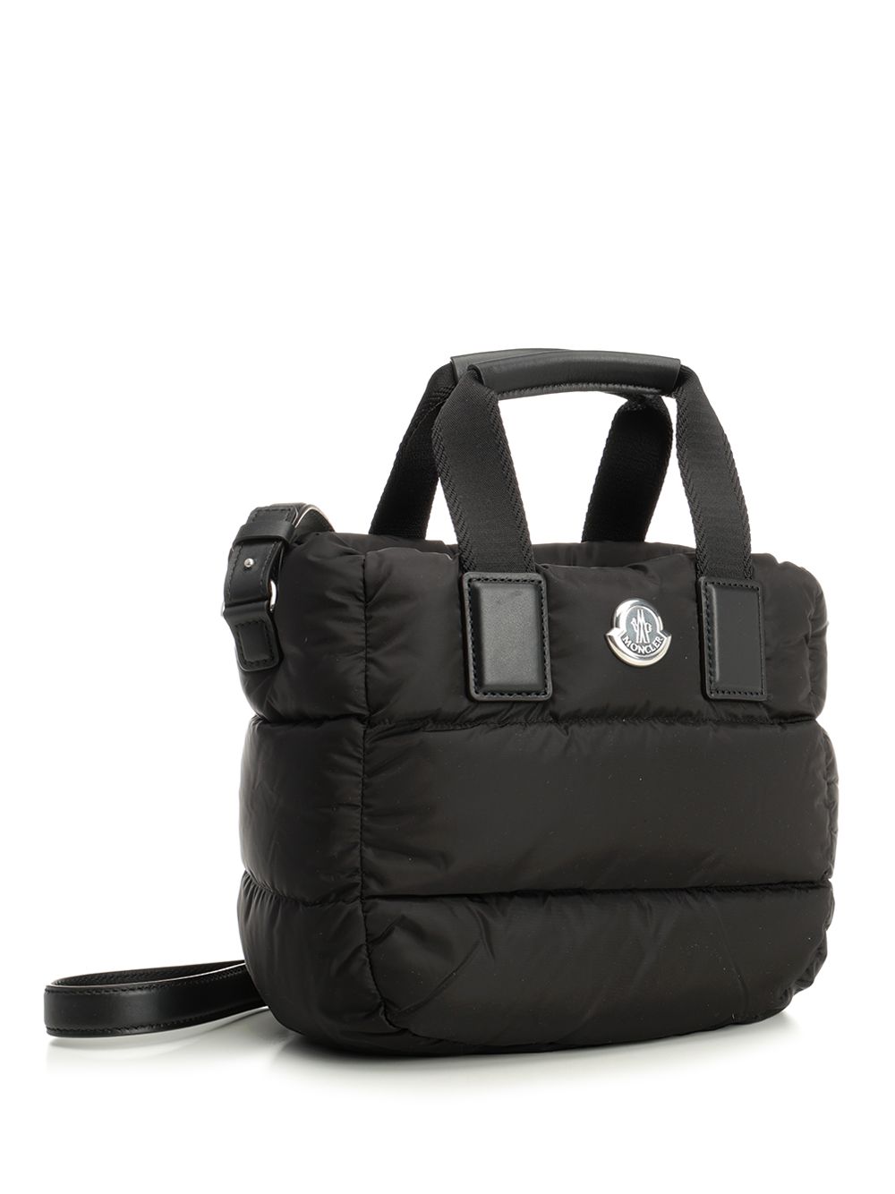 Moncler Mini Caradoc Tote Bag Zaini e Valigie - Nero | 3f38fc2cce5732f70bd68ceaf3fe885686657782