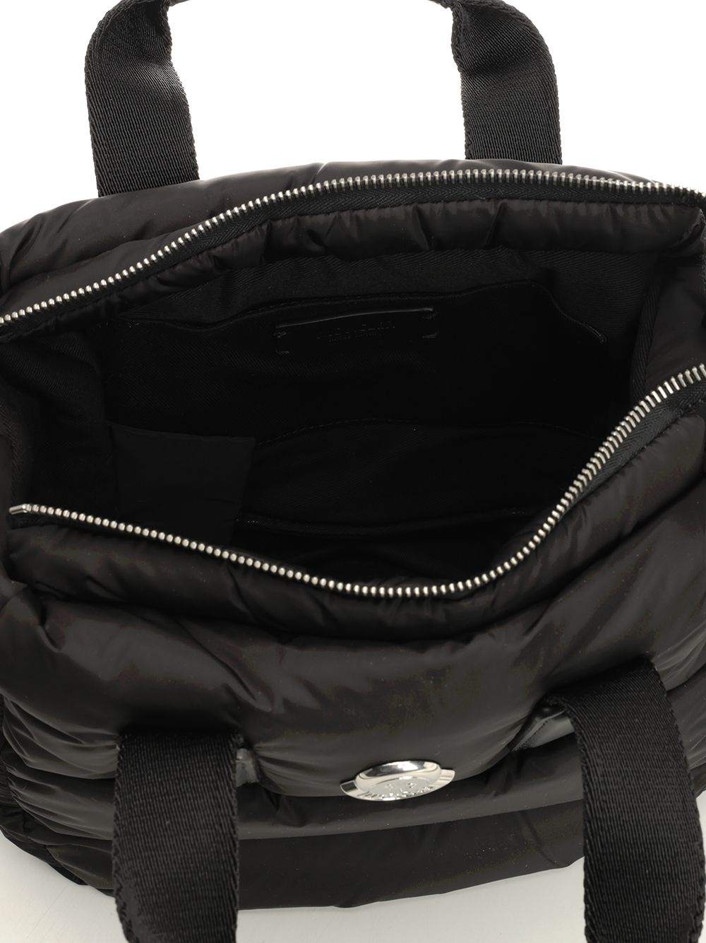 Moncler Mini Caradoc Tote Bag Zaini e Valigie - Nero | b039841fa986a34f6d6ae78e0da385950e0c8a66