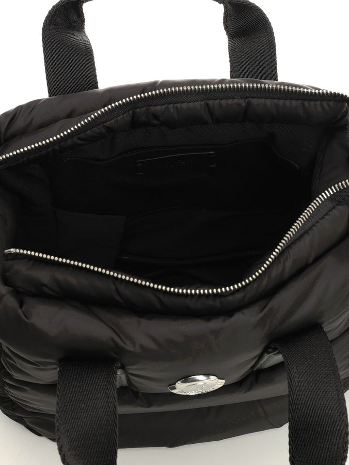 Moncler Mini Caradoc Tote Bag Zaini e Valigie - Nero | b039841fa986a34f6d6ae78e0da385950e0c8a66