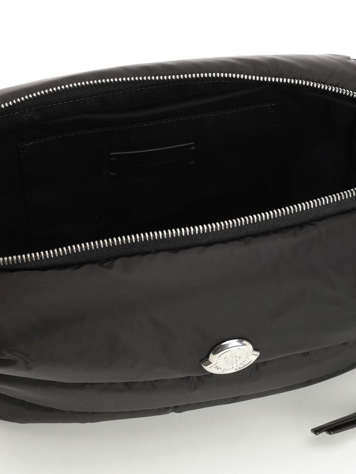 Moncler Caradoc Quilted Beauty Case Small leather goods - Nero | e3f320e43a0938413f4cd6e1b4ebb52acd77603f