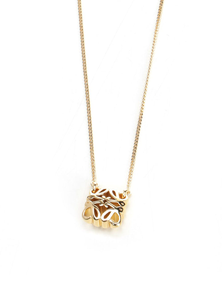 Loewe Anagram Bombé Necklace Gioielli - Oro | 89724398b5c4c9f8aea10a3041710b3c3af3033f