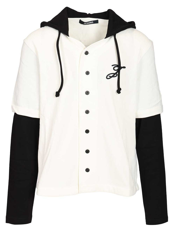 Jacquemus Letro Long-Sleeved T-Shirt Giacche - Bianco | 67d3fe2cd5c3f34833a30effb9e766ca41708a4e